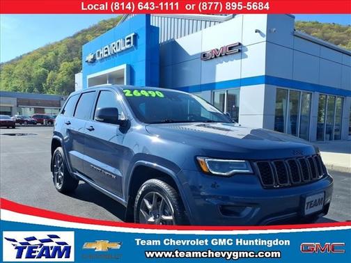Slate Blue Pearlcoat 2021 Jeep Grand Cherokee 80th Anniversary 4x4