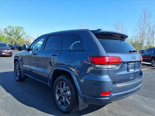 Slate Blue Pearlcoat 2021 Jeep Grand Cherokee 80th Anniversary 4x4