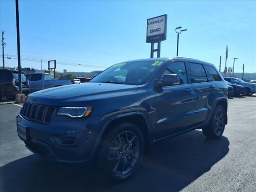 Slate Blue Pearlcoat 2021 Jeep Grand Cherokee 80th Anniversary 4x4