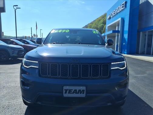 Slate Blue Pearlcoat 2021 Jeep Grand Cherokee 80th Anniversary 4x4
