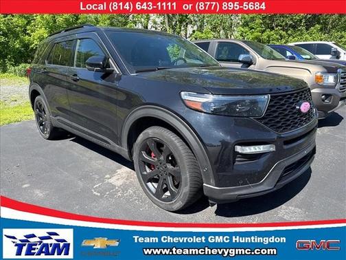 Agate Black Metallic 2020 Ford Explorer ST