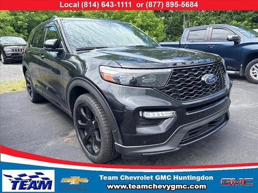 Agate Black Metallic 2020 Ford Explorer ST