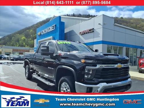 Black 2025 Chevrolet Silverado 2500 LT