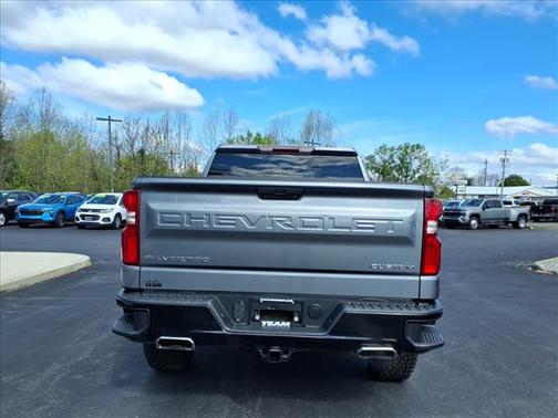 Satin Steel Metallic G9k 2021 Chevrolet Silverado 1500 Custom Trail Boss