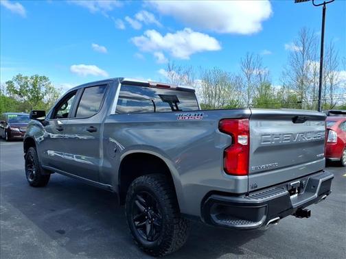 Satin Steel Metallic G9k 2021 Chevrolet Silverado 1500 Custom Trail Boss
