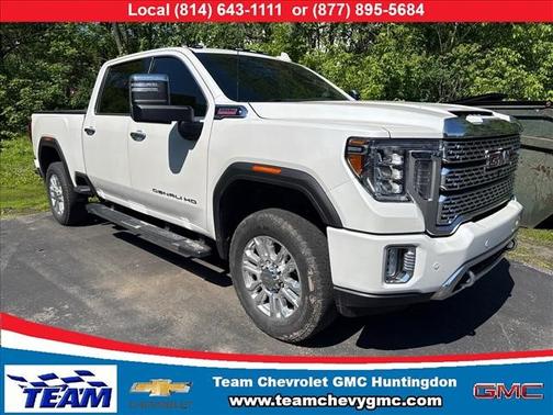 White Frost Tricoat 2023 GMC Sierra 2500 Denali