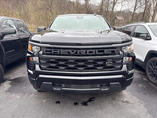 Black 2024 Chevrolet Silverado 1500 Custom