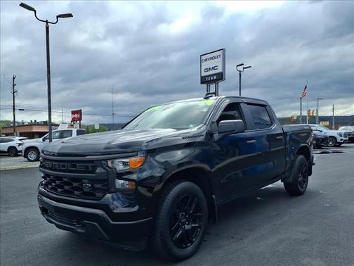 Black 2024 Chevrolet Silverado 1500 Custom