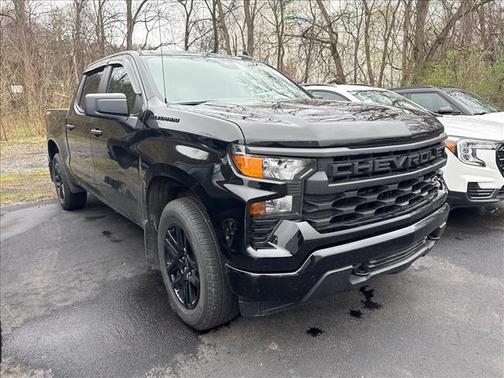 Black 2024 Chevrolet Silverado 1500 Custom
