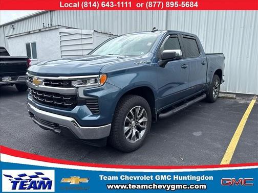 Lakeshore Blue Metallic 2024 Chevrolet Silverado 1500 LT