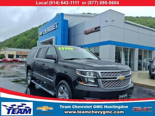 Black 2017 Chevrolet Suburban LT