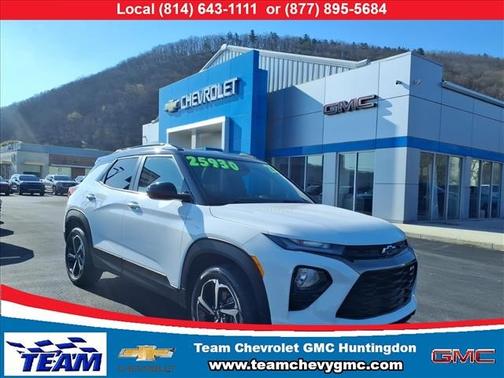 White 2023 Chevrolet Trailblazer RS