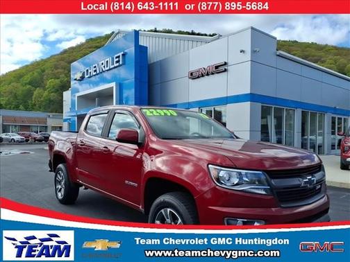 Cajun Red Tintcoat 2017 Chevrolet Colorado Z71