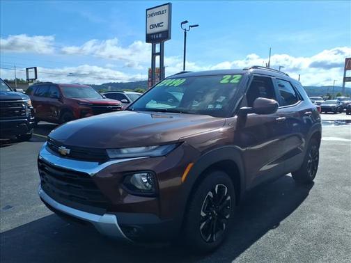 Mahogany Red Metallic 2022 Chevrolet Trailblazer LT