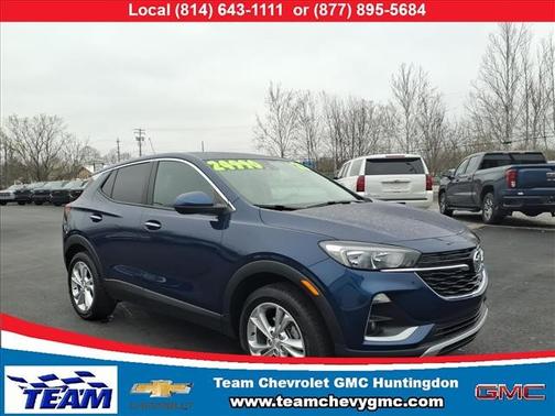 Sapphire Metallic 2023 Buick Encore GX Preferred