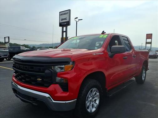 Red Hot 2022 Chevrolet Silverado 1500 WT