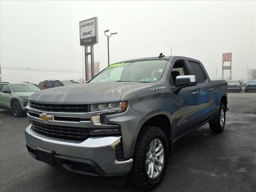 Satin Steel Metallic 2021 Chevrolet Silverado 1500 LT