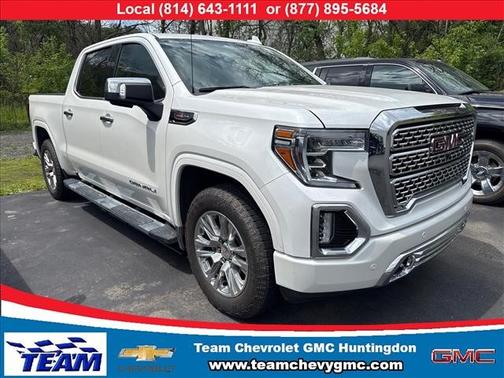 White Frost Tricoat 2019 GMC Sierra 1500 Denali