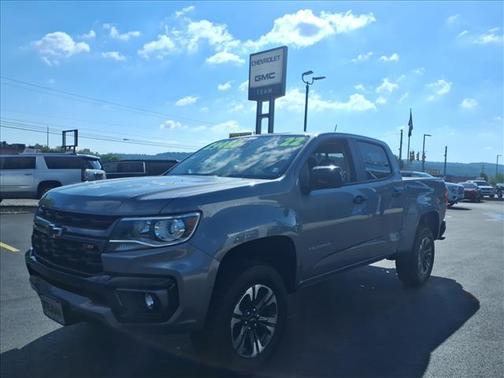 Satin Steel Metallic 2022 Chevrolet Colorado Z71