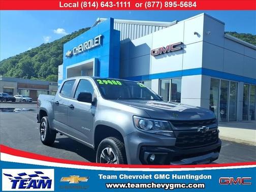 Satin Steel Metallic 2022 Chevrolet Colorado Z71