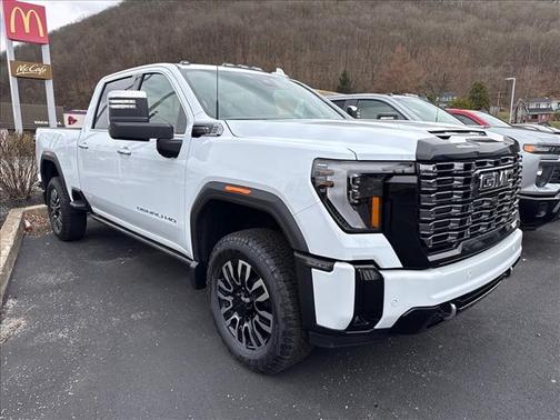 Glacier White Tricoat 2026 GMC Sierra 2500 Denali Ultimate