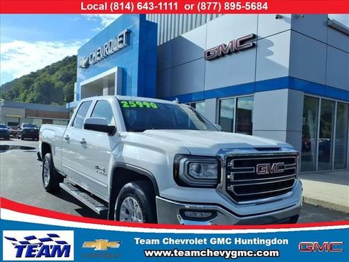 Summit White 2017 GMC Sierra 1500 SLE