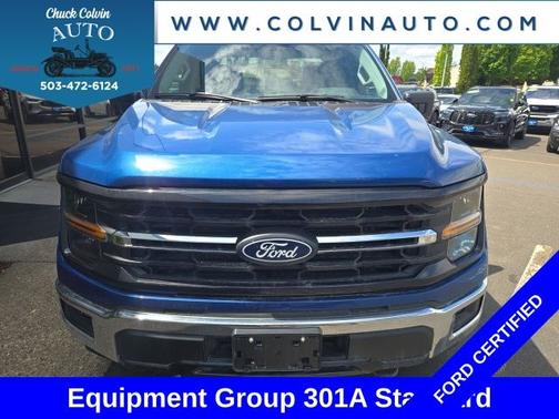 ATLAS BLUE METALLIC 2025 Ford F-150 XLT