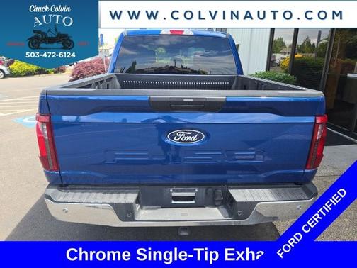 ATLAS BLUE METALLIC 2025 Ford F-150 XLT