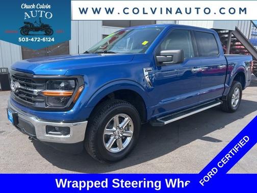 ATLAS BLUE METALLIC 2025 Ford F-150 XLT