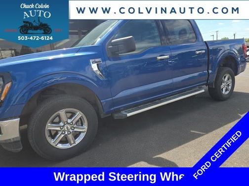 ATLAS BLUE METALLIC 2025 Ford F-150 XLT