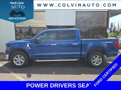 ATLAS BLUE METALLIC 2025 Ford F-150 XLT