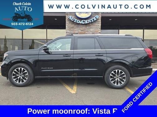 AGATE BLACK METALLIC 2025 Ford Expedition PLATINUM