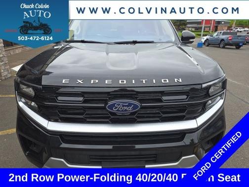 AGATE BLACK METALLIC 2025 Ford Expedition PLATINUM
