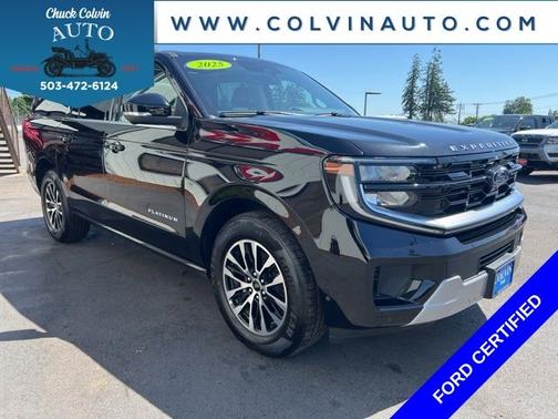 AGATE BLACK METALLIC 2025 Ford Expedition PLATINUM