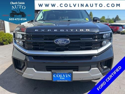 AGATE BLACK METALLIC 2025 Ford Expedition PLATINUM