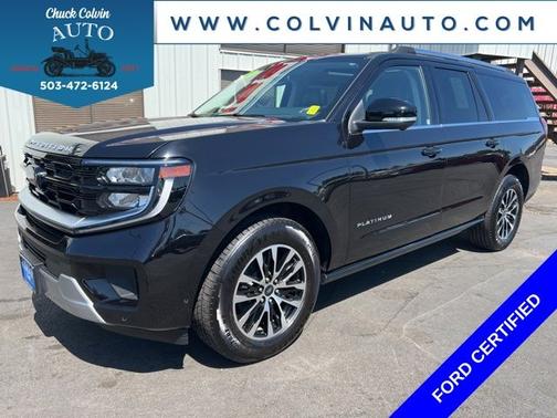 AGATE BLACK METALLIC 2025 Ford Expedition PLATINUM