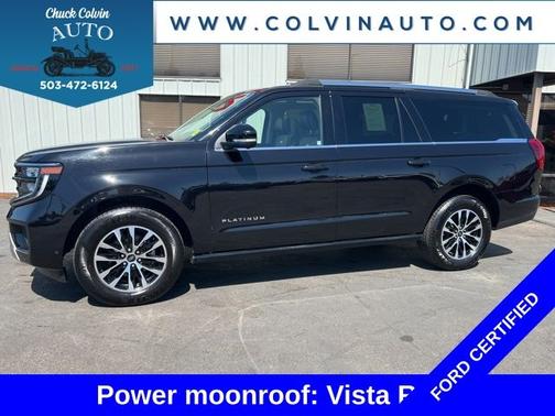 AGATE BLACK METALLIC 2025 Ford Expedition PLATINUM