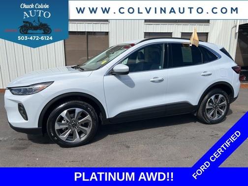 SPACE SILVER METALLIC 2025 Ford Escape PLATINUM