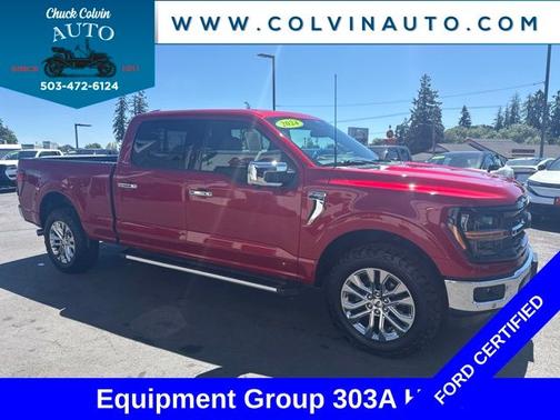 RAPID RED MET TINTED CC 2024 Ford F-150 XLT