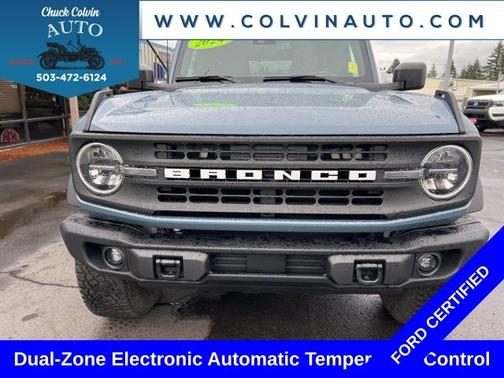 AZURE GREY MET TRI-COAT 2024 Ford Bronco BLACK DIAMOND