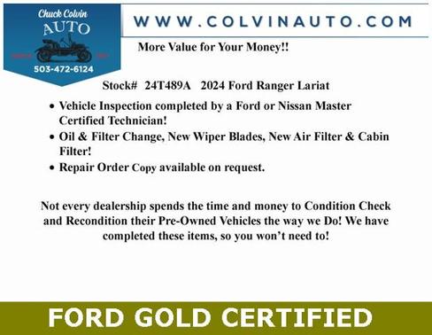 2024 Ford Ranger LARIAT