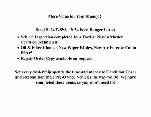 2024 Ford Ranger LARIAT