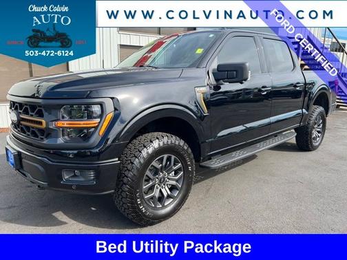 AGATE BLACK METALLIC 2025 Ford F-150 TREMOR