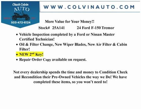 2024 Ford F-150 TREMOR