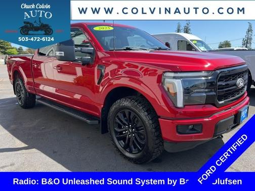 RAPID RED MET TINTED CC 2025 Ford F-150 LARIAT