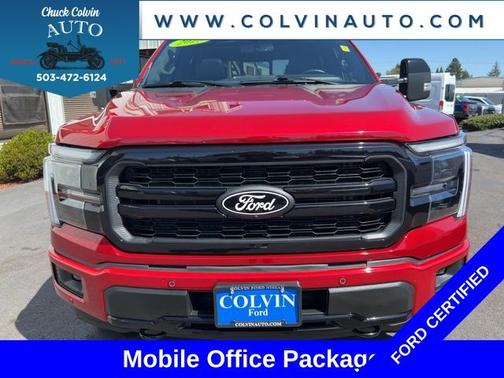 RAPID RED MET TINTED CC 2025 Ford F-150 LARIAT