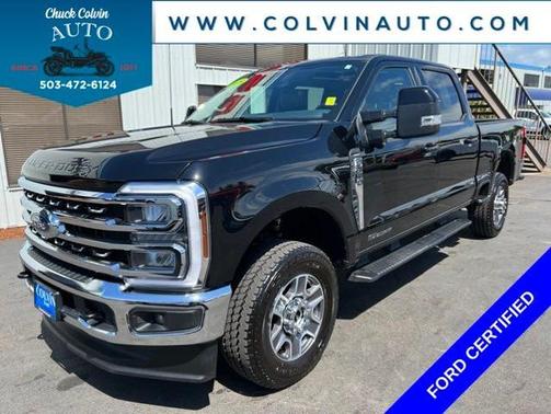 AGATE BLACK 2025 Ford F-350 LARIAT SUPER DUTY