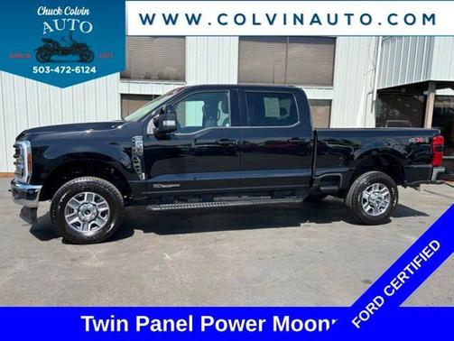 AGATE BLACK 2025 Ford F-350 LARIAT SUPER DUTY