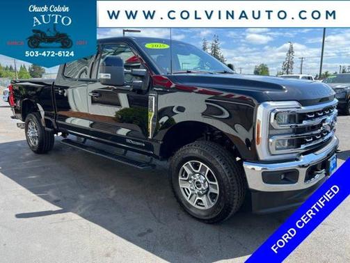 AGATE BLACK 2025 Ford F-350 LARIAT SUPER DUTY