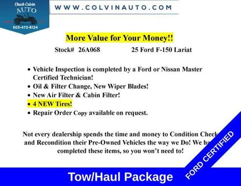 ANTIMATTER BLUE METALLIC 2025 Ford F-150 LARIAT